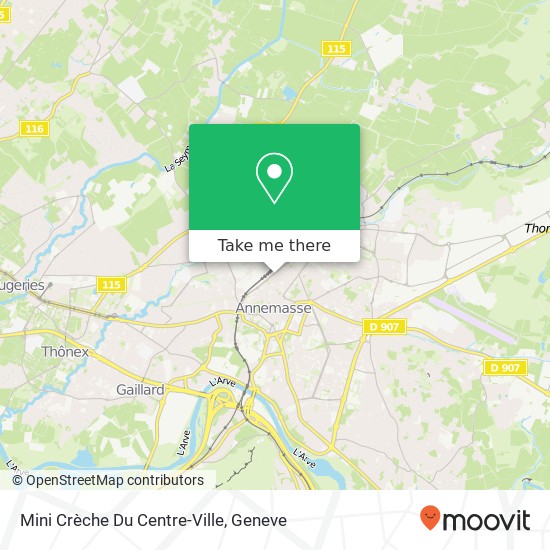 Mini Crèche Du Centre-Ville map