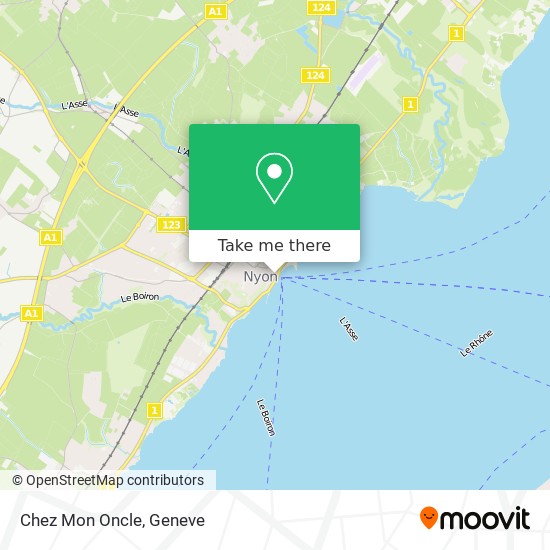 Chez Mon Oncle map