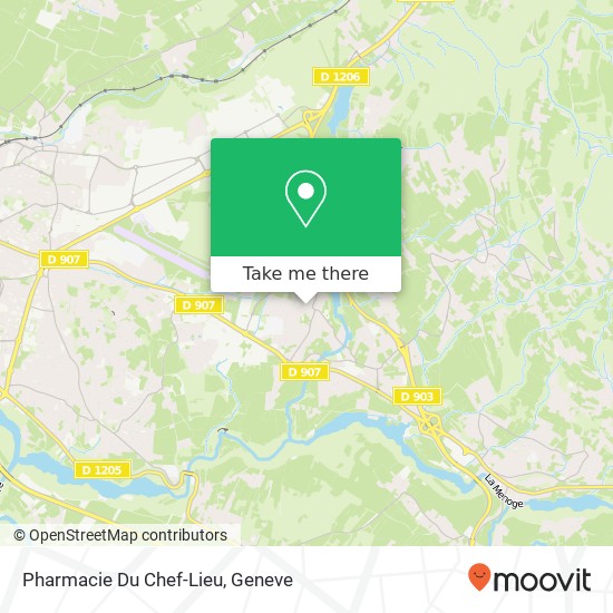 Pharmacie Du Chef-Lieu Karte