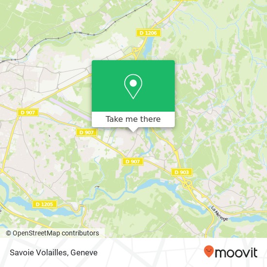Savoie Volailles Karte