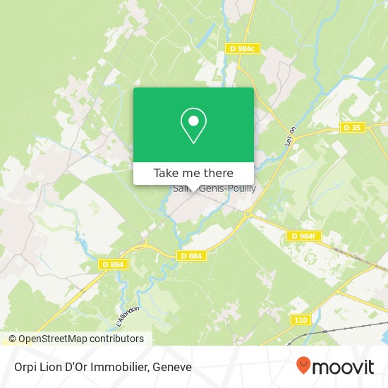 Orpi Lion D'Or Immobilier map