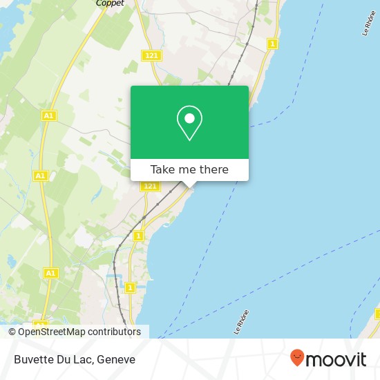 Buvette Du Lac map