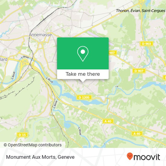 Monument Aux Morts map