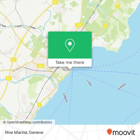 Rive Marine map