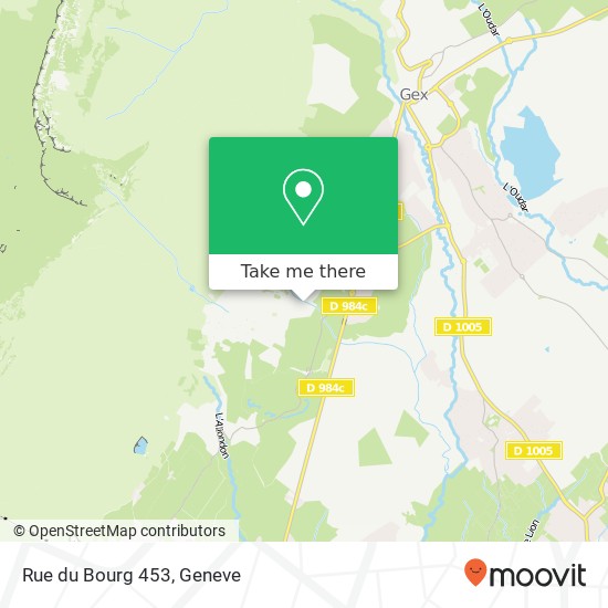 Rue du Bourg 453 map