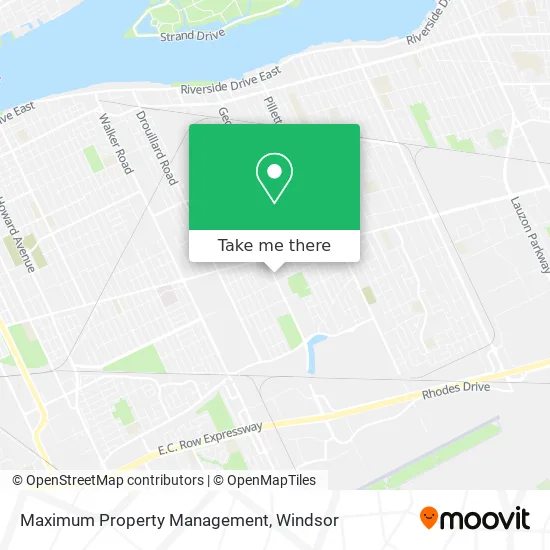 Maximum Property Management map