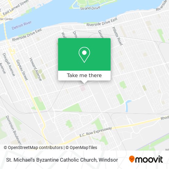 St. Michael's Byzantine Catholic Church map