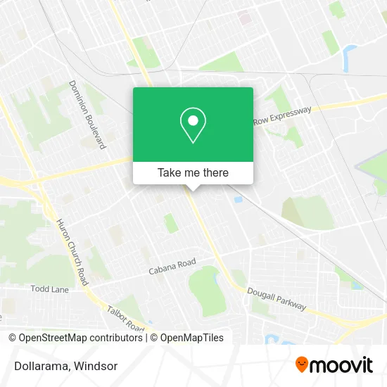 Dollarama map