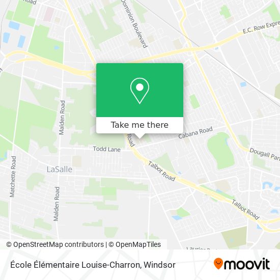 École Élémentaire Louise-Charron map