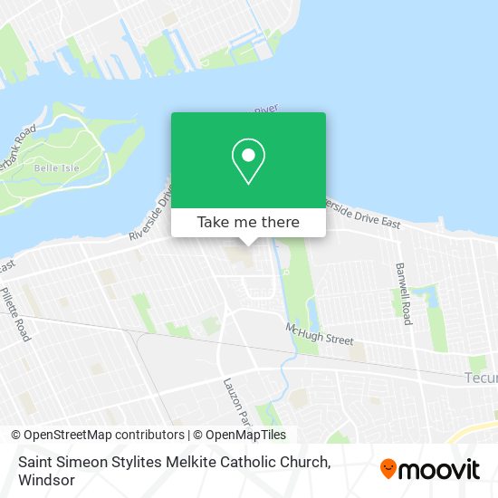 Saint Simeon Stylites Melkite Catholic Church map