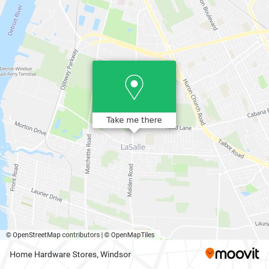 Home Hardware Stores map