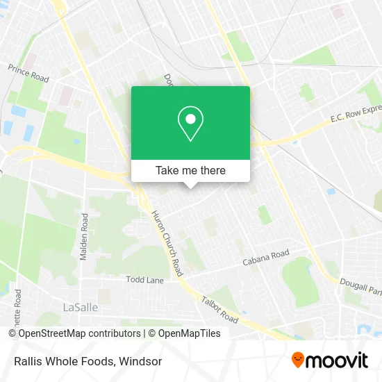 Rallis Whole Foods map