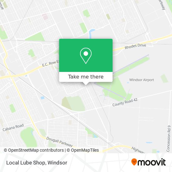 Local Lube Shop map