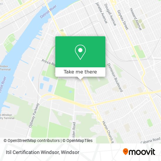 Itil Certification Windsor map