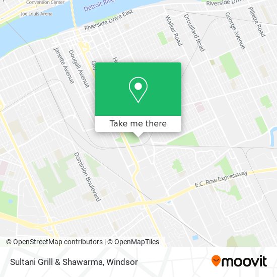 Sultani Grill & Shawarma map