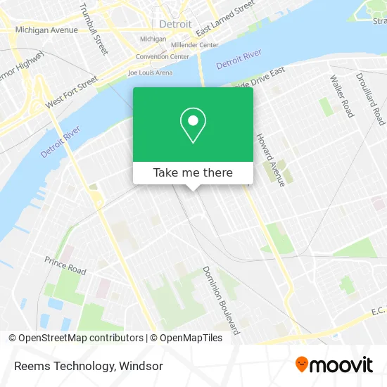 Reems Technology map