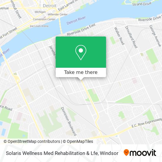 Solaris Wellness Med Rehabilitation & Lfe map