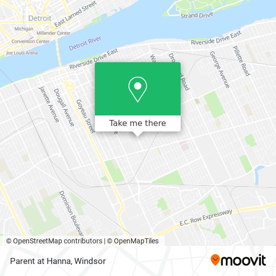 Parent at Hanna map