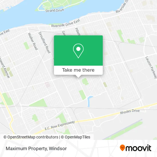 Maximum Property map