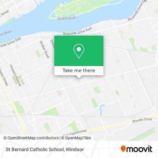 St Bernard Catholic School plan