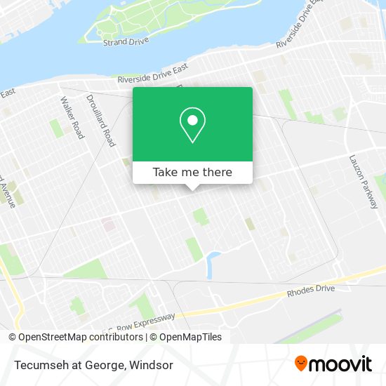 Tecumseh at George plan
