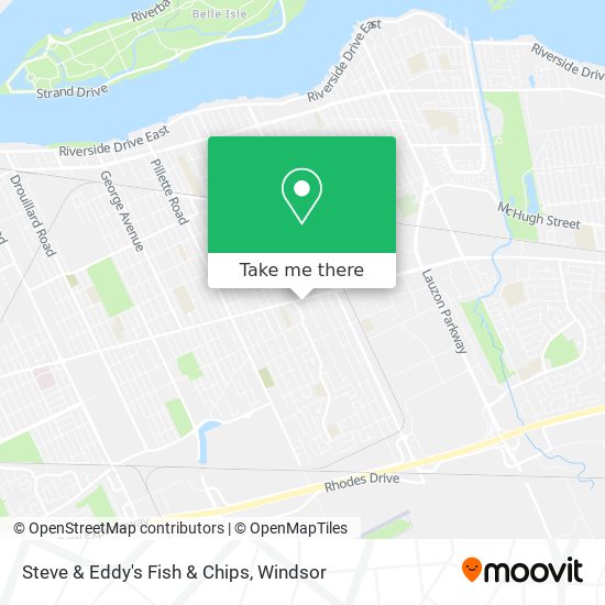 Steve & Eddy's Fish & Chips plan