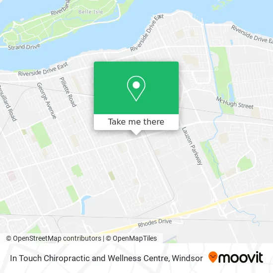In Touch Chiropractic and Wellness Centre map