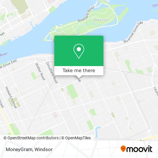 MoneyGram map