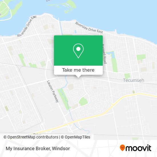 My Insurance Broker map