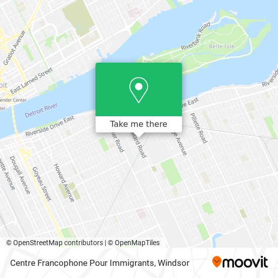 Centre Francophone Pour Immigrants map