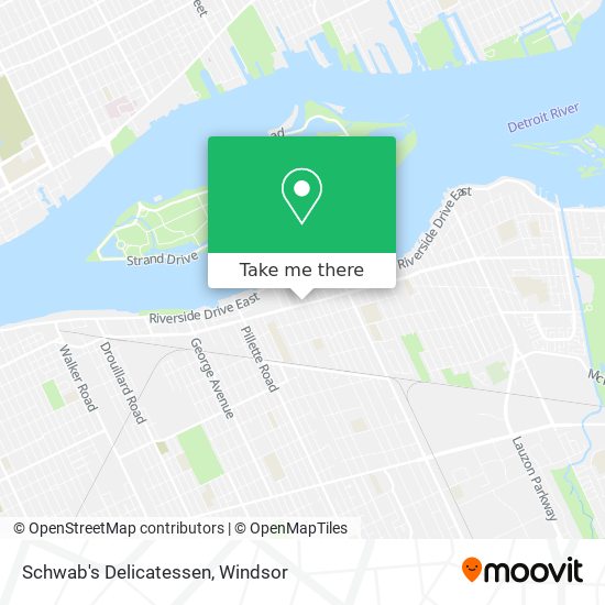 Schwab's Delicatessen plan