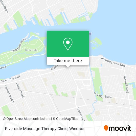 Riverside Massage Therapy Clinic map
