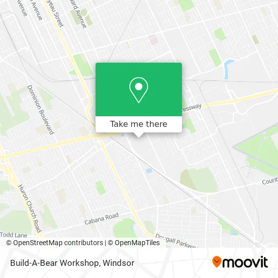 Build-A-Bear Workshop map