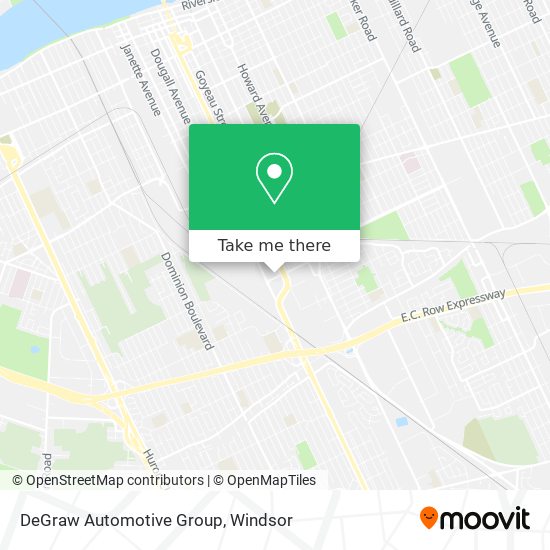 DeGraw Automotive Group map