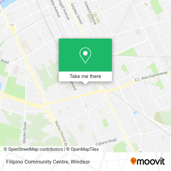 Filipino Community Centre map