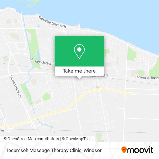 Tecumseh Massage Therapy Clinic map