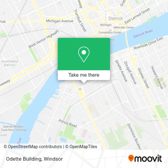 Odette Building map