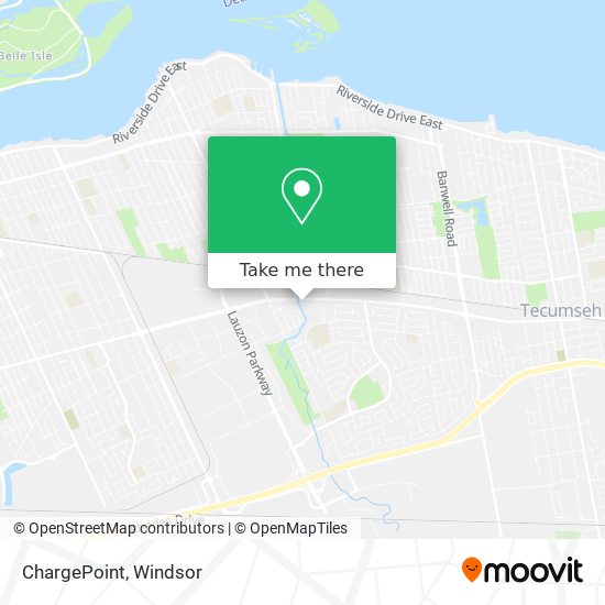 ChargePoint map