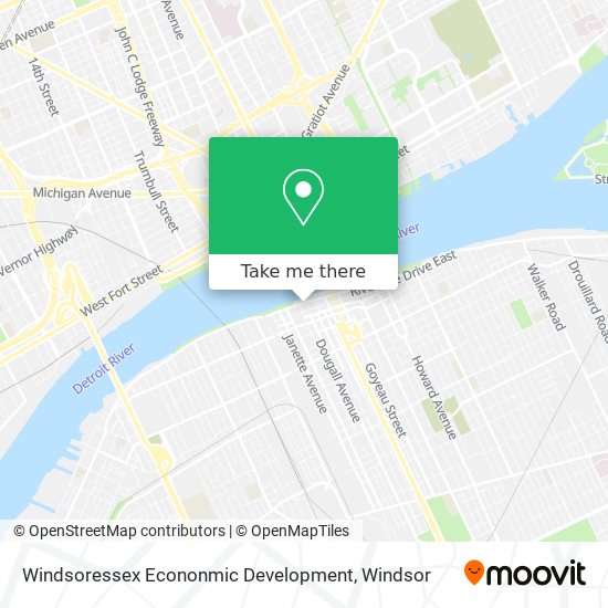 Windsoressex Econonmic Development map