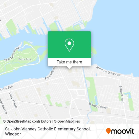 St. John Vianney Catholic Elementary School map
