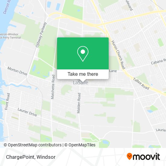 ChargePoint map