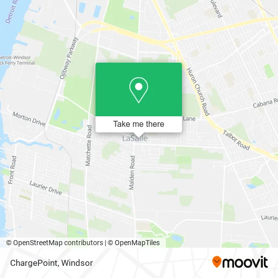 ChargePoint map