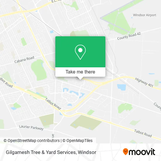 Gilgamesh Tree & Yard Services map