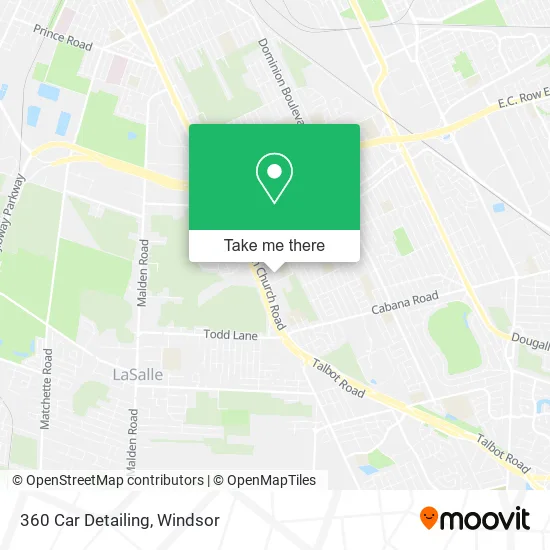 360 Car Detailing map