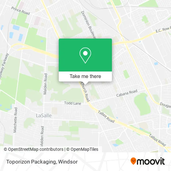 Toporizon Packaging map
