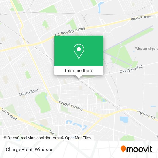 ChargePoint map