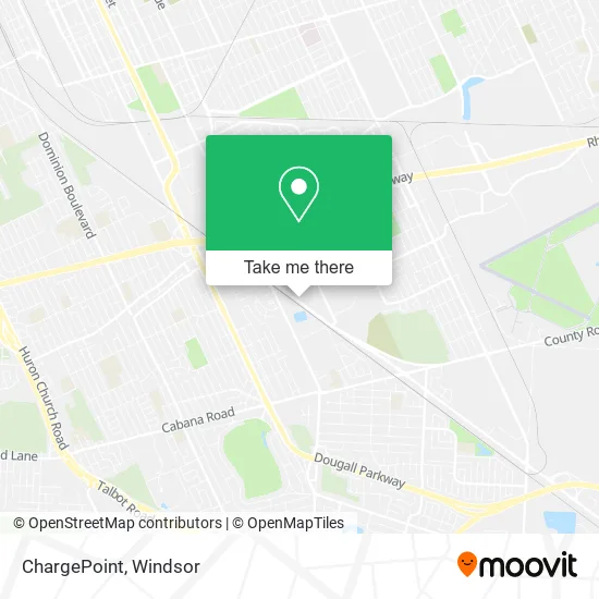 ChargePoint map