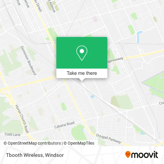 Tbooth Wireless map