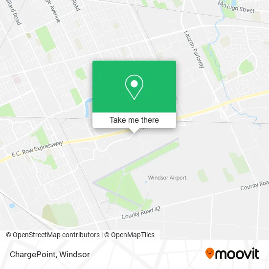 ChargePoint map