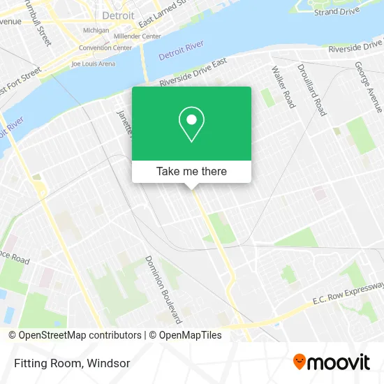 Fitting Room map